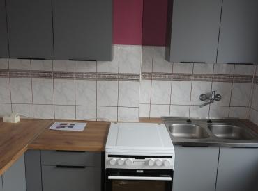 KUCHNIA KAMMONO P4 SZARY POŁYSK